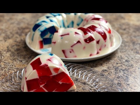 Tres Leches - Three Milks Mosaic Jello Gelatin