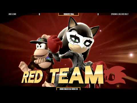 Ultra WBB #126 | Uno & 6WX vs Spirunk & Big Dick Billy - Winners Final - Super Smash Bros. for Wii U