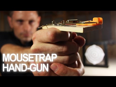 做一個會射擊的捕鼠器槍! (Make a Mousetrap Gun That Shoots!)
