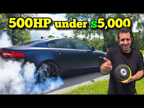 Turning a Junkyard Jaguar into a 500HP Supercharged Sleeper
