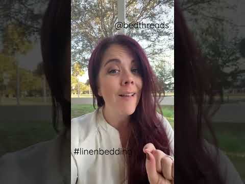 Review coming! @bedthreads flax linen bedding! #review #linen #bedding #comfort