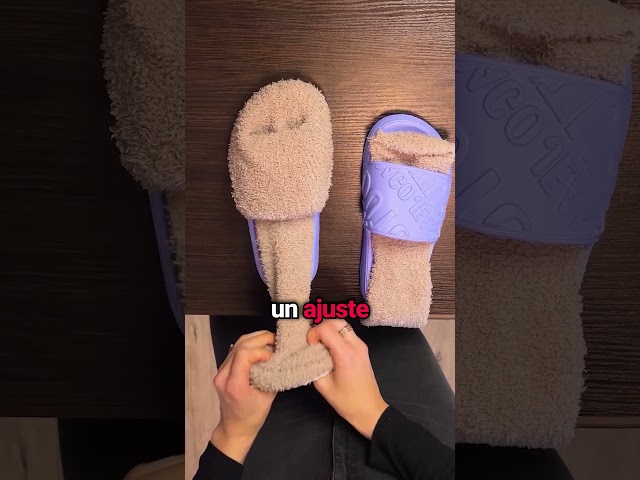Vídeo relacionado con Coswind Zapatillas Casa Hombre Mujer Casual Invierno Peluche Cloudyzz Confortables Cálido Antideslizantes Pantuflas Interior Exterior Marrón claro 280