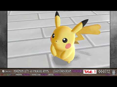 Speedrun Ragnarok 2021: Pokemon Let's Go Pikachu by leggystarscream