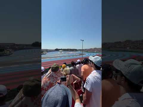 First lap - 2022 formula 1 Lenovo Grand Prix de France @ chicane 6 view