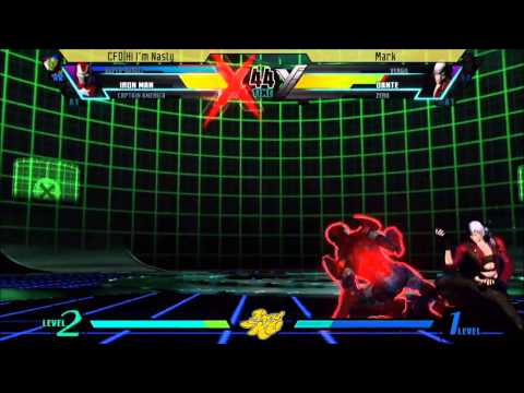 UMVC3 CFD | Hi I'm Nasty vs Mark - DROMSTRUCTION CnC #3
