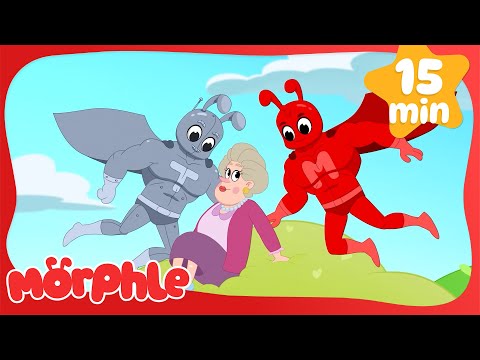 🦸‍♂️ Superheroes Vs Robots 🤖| Morphle | Moonbug Kids - Sports and Games For Kids