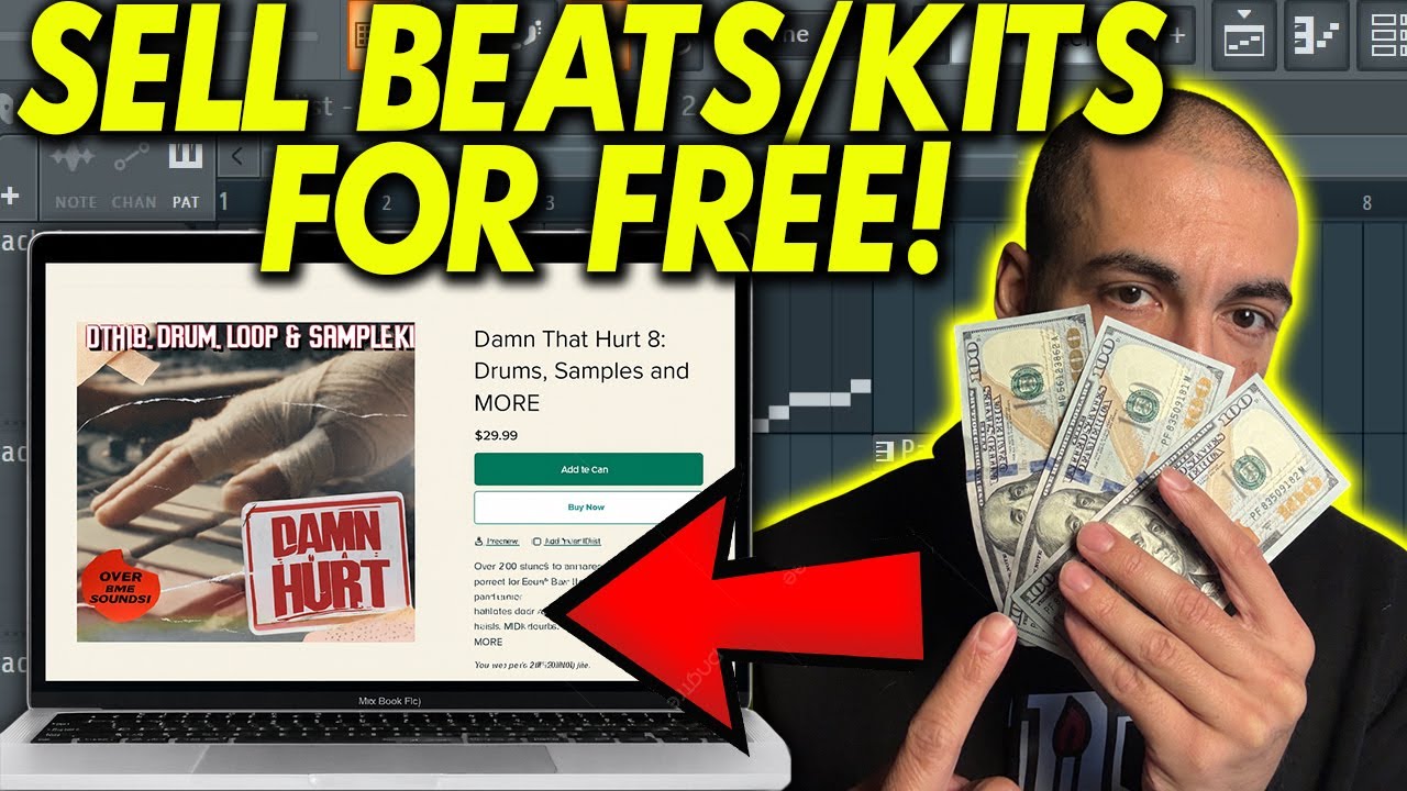 How to sell beats, drum kits, and sample kits FOR FREE