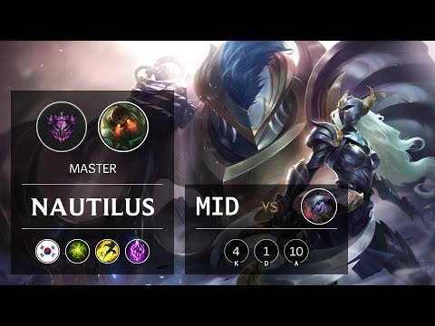 Nautilus Mid vs Tristana - KR Master Patch 9.23