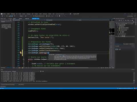 0 SFML C Présentation de la série de tutos