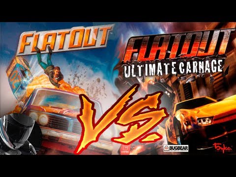 FlatOut VS Flatout Ultimate Carnage - Кто побеждает?