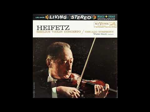 Sibelius Violin Concerto HEIFETZ Walter Hendl / Chicago Symphony (Vinyl LP)