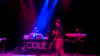 DJ Dummy showing his skills at J.Cole concert