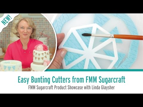 EASY BUNTING 3 pc icing sugarcraft cutter set EASY BUNTING 3 pc icing sugarcraft cutter set
