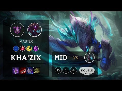 Kha'Zix Mid vs Ekko - EUW Master Patch 10.6