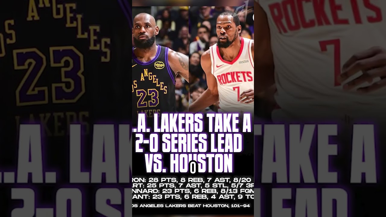 LAKERS ARE DOMINATING KD & THE ROCKETS