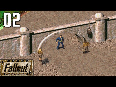 Fallout: 100% (Hard) Walkthrough Part 2 - Shady Sands (No Commentary)