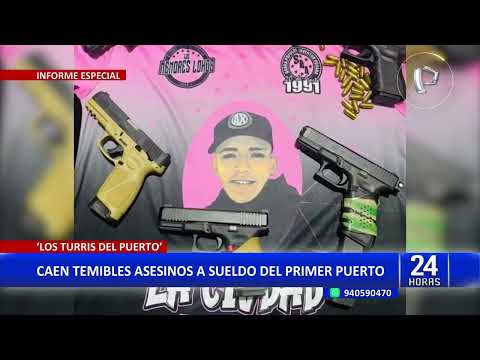 ¡Golpe al crimen en el Callao! Caen sicarios de  ‘Los Turris del Puerto’