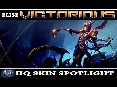 League of Legends: Victorious Elise (HQ Skin Spotlight)