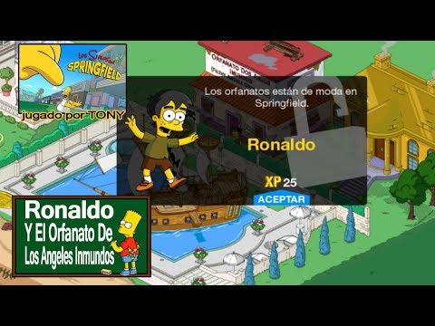 Los Simpson Springfield "Ronaldo y el Orfanato de ángeles inmundos" por Tony