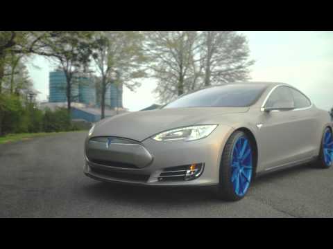 Highway of the Future in 4K - Tesla S P85 by PTAP