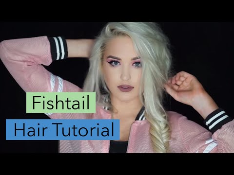 How to Fishtail Braid Tutorial | Easy Fishtail Braids FoxyLocks Extensions