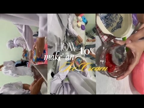 How to make Ice Cream // Tugas Kimia Kelompok 4
