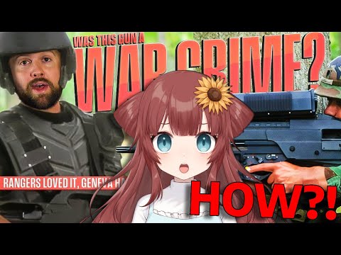 WE DID WAR CRIMES?! VTuber Reacts to Basically A War Crime - America's Future Weapon The XM-29