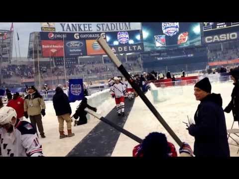 Rangers Exit Stadium Series 1