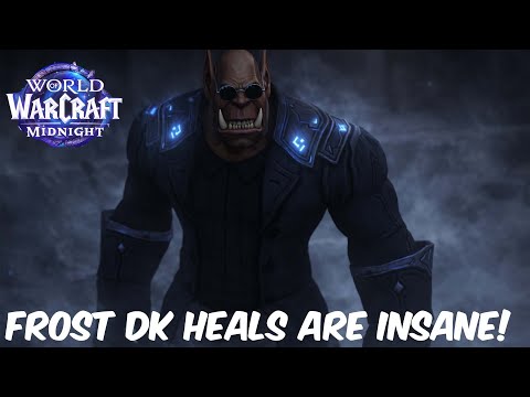 INSANE SELF HEALS!   Frost dk midnight beta pvp