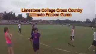 preview picture of video 'Limestone College Cross Country Ultimate Frisbee - GoPro'