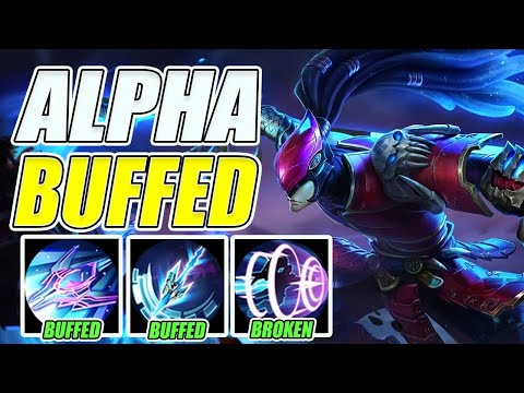 WTF! OVERBUFFED! ALPHA IS NOW 100% UNKILLABLE | Mobile Legends |MLBB