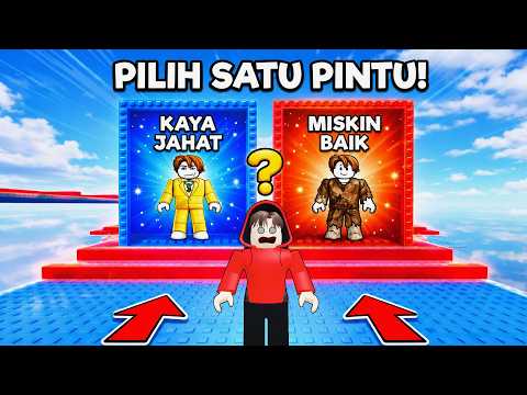 Yuta, Mio Dan Baby Celine Harus Milih Jadi Orang Kaya Jah4t Atau Miskin Baik || ROBLOX