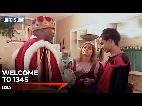Modern Family Wakes Up In The Middle Ages! | S4 E12 | Wife Swap USA