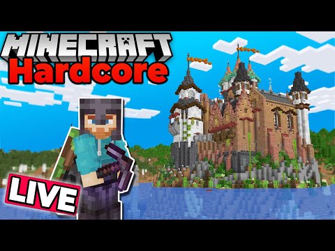 Finding ARMOR TRIMS in Minecraft 1.20 HARDCORE Survival Let's Play