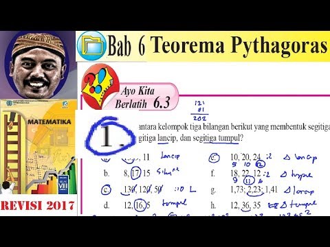 teorema pythagoras , matematika kelas 8 bse k13 rev 2017 lat 6,3 no 1 sudut segitiga