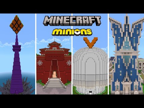 DrHg Reveals INSANE Secret Locations in Minecraft x Minions DLC