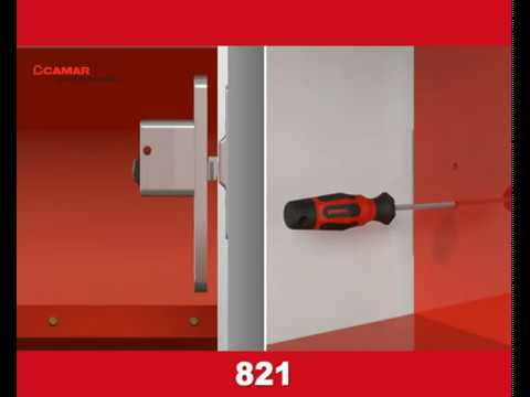 CAMAR | Подвеска каркаса скрытая, регулируемая 821| Инструкция по монтажу