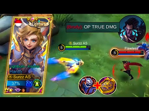 HOW TO DEALS AGAINST AGGRESSIVE BRODY IN SIDELANE | HARITH BEST BUILD 2021 SIDELANE - MOBILE LEGENDS