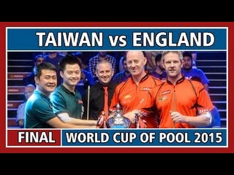 Chinese Taipei vs England B | FINAL | Full HD | 2015 World Cup of Pool | Great Match