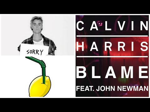 Justin Bieber Vs Calvin Harris Ft. John Newman - Blamy (Lemon Base Mash-Up)