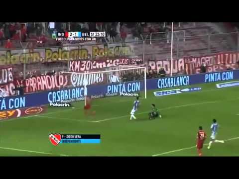 Gol de Vera, Independiente 3 - 1 Belgrano - Liguilla Pre Libertadores 2015