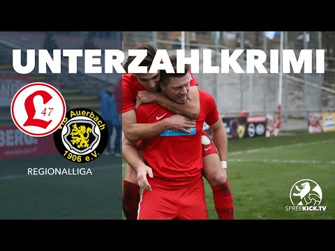 Auerbach verliert in Überzahl | Lichtenberg 47 - VfB Auerbach (Regionalliga Nordost)