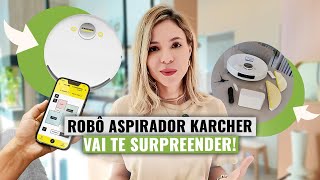 Testei o Robô Aspirador RCV 5 da Karcher - me surpreendeu!