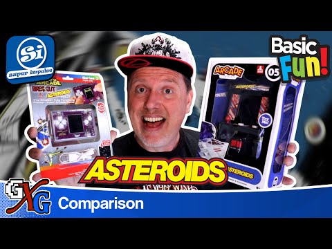 Micro Arcade vs. Basic Fun: Asteroids Edition!