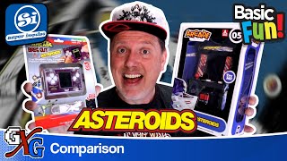 Micro Arcade vs. Basic Fun: Asteroids Edition!