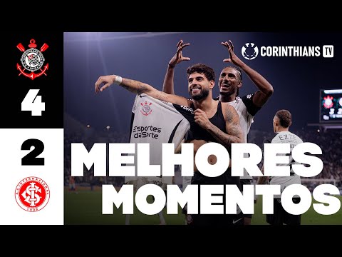 Gols e lances de Corinthians x Internacional