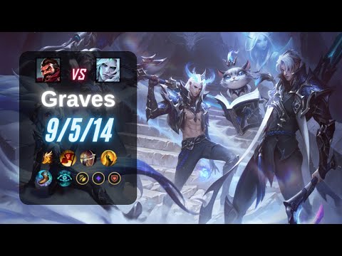 GRAVES JUNGLE vs VIEGO - EUW LoL Challenger Patch 13.23