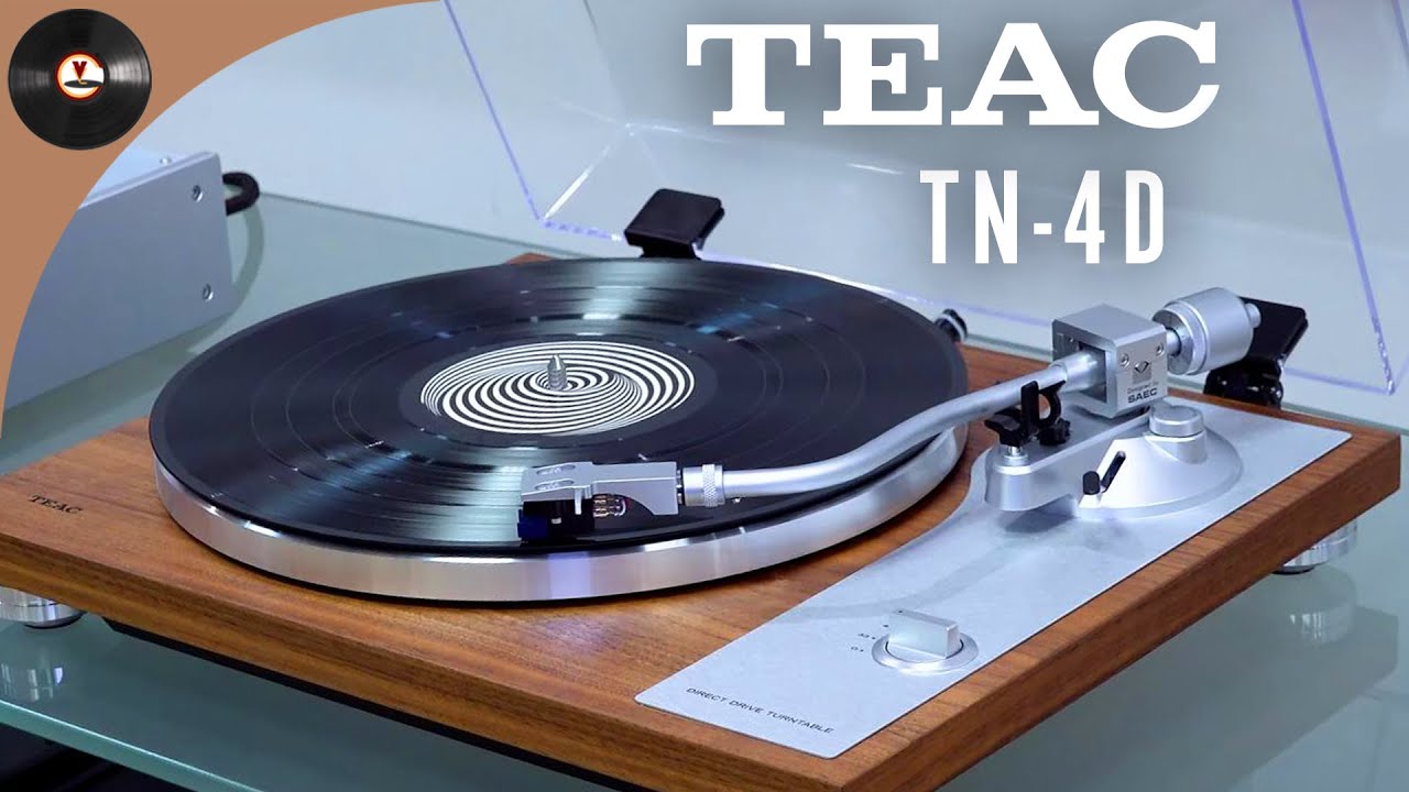 video Đầu đĩa than TEAC TN-40D chính hãng 0