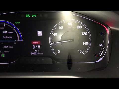 2018 accord hybrid 0-60