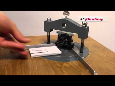 1121036 1 2" Radius Corner Die for GBC 1033LA Corner Rounder Demo